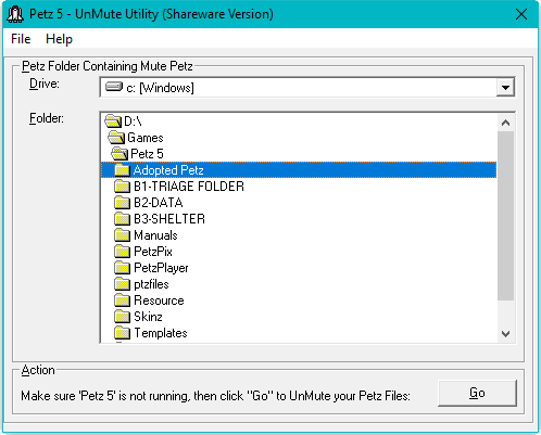 Speedwagon's UnMute Utility - Muteness fixer!